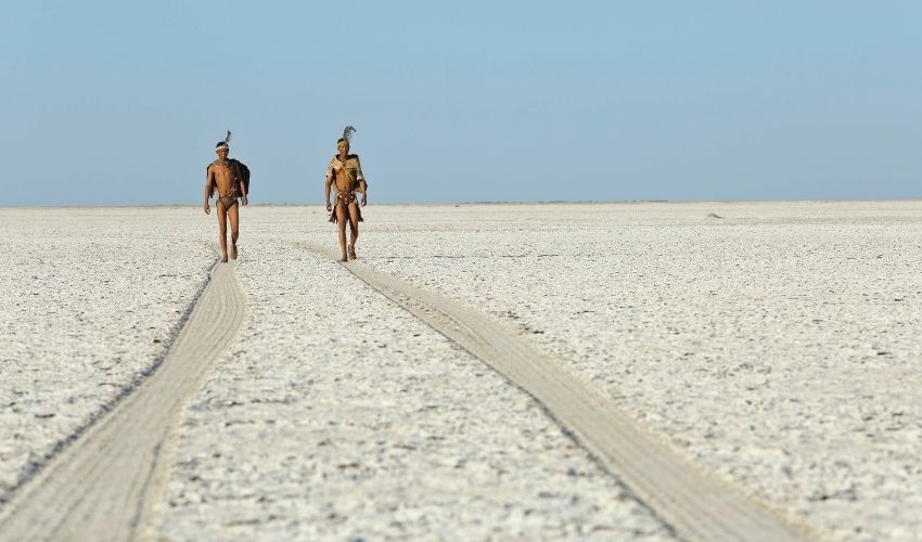 San Bushman Walk Botswana Luxury Safari Tour