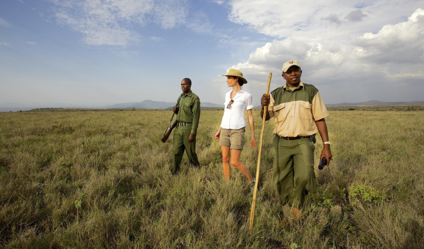 Lewa Guided Safari Walk