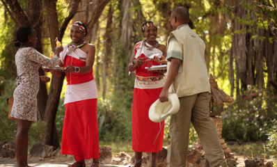 Sarova Shaba Game Lodge - Arrival Experience