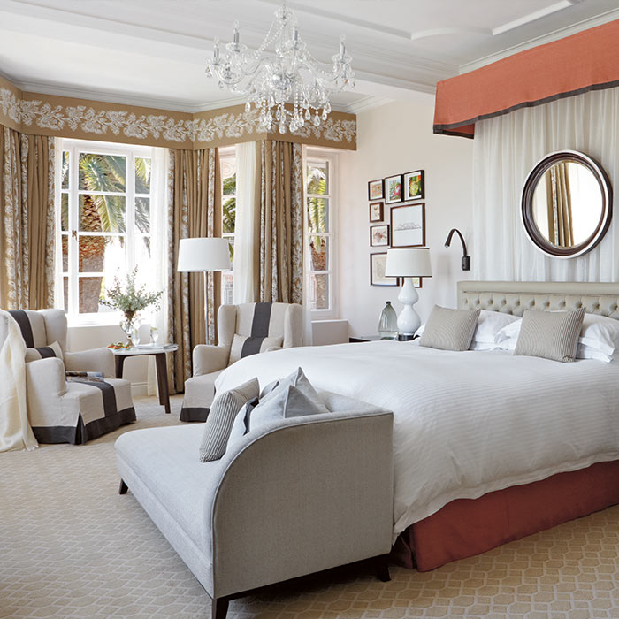 Bedroom at Mount Nelson