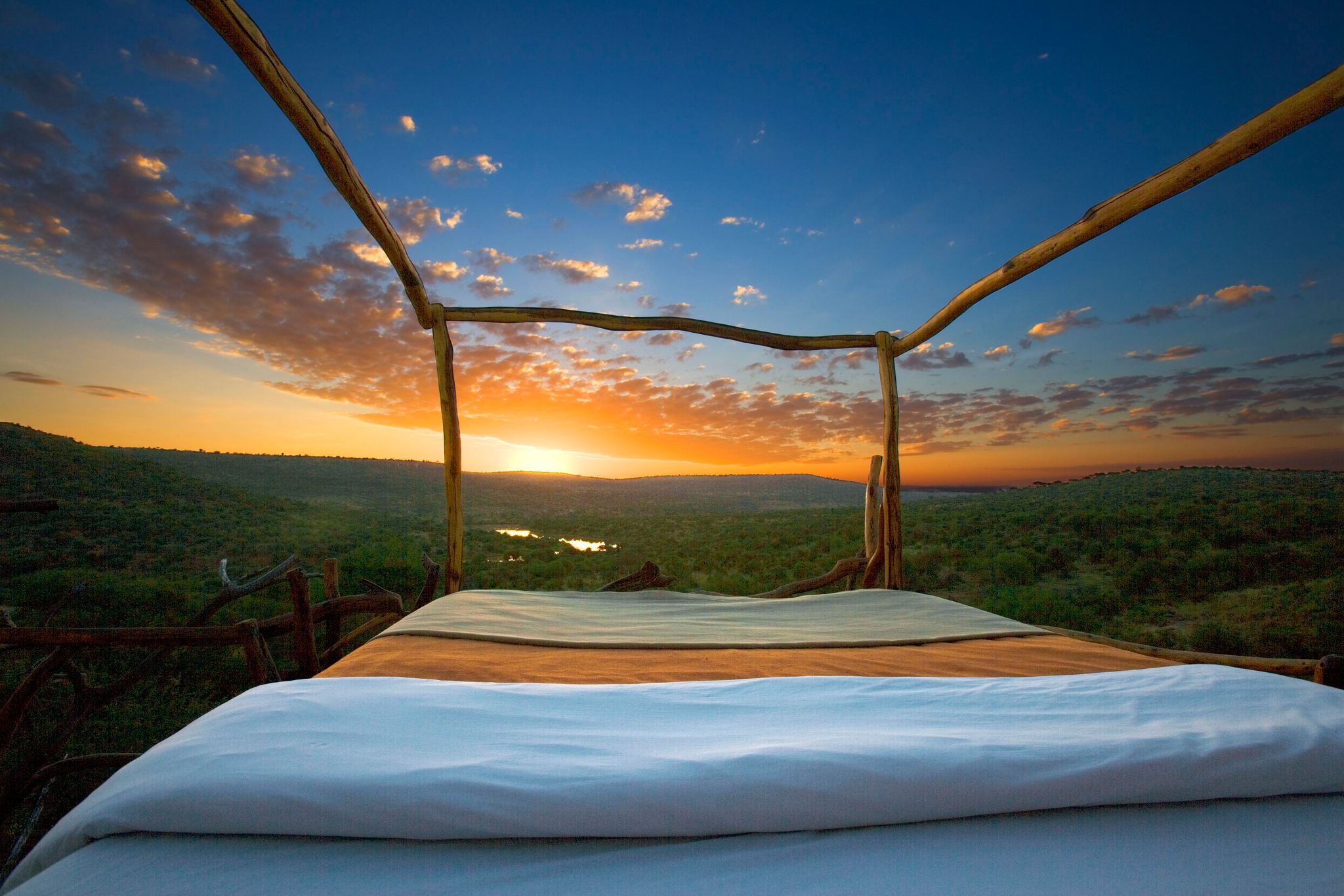 Sleep under the stars in one of Kenya's leading wildlife destinations
