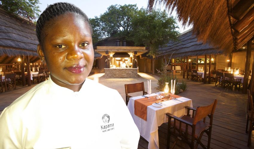Tinswalo Manyike - Waitress at Kapama