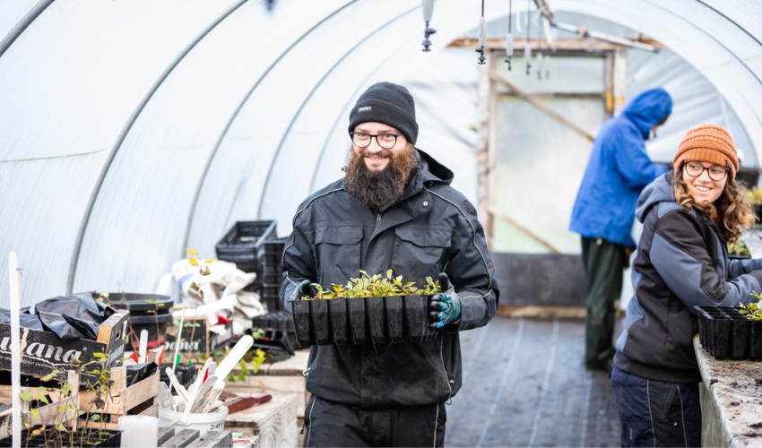 Trees for Life’s flagship rewilding centre, Dundreggan and its tree nursery located in the Scottish Highlands  ©Trees For Life