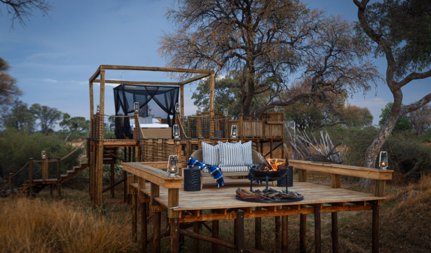 Tuludi Sky Suite, Luxury Botswana Safari